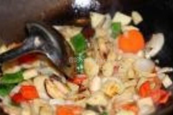 咖喱鸡烩饭的做法图解4