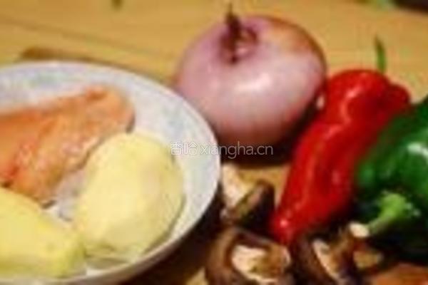 咖喱鸡烩饭的做法图解1