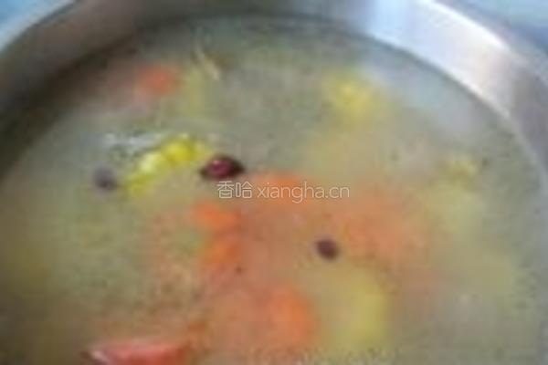榨菜玉米鸭块汤的做法图解17