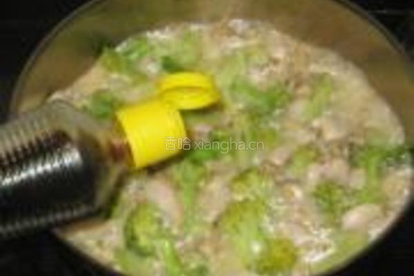 西兰花炒蛏子肉的做法图解7