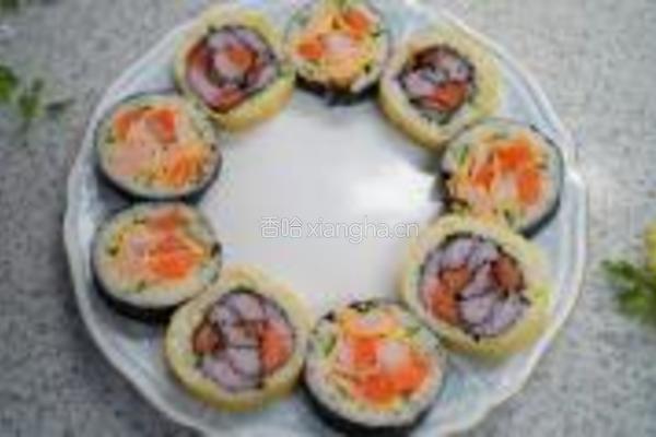 玫瑰花寿司的做法图解10