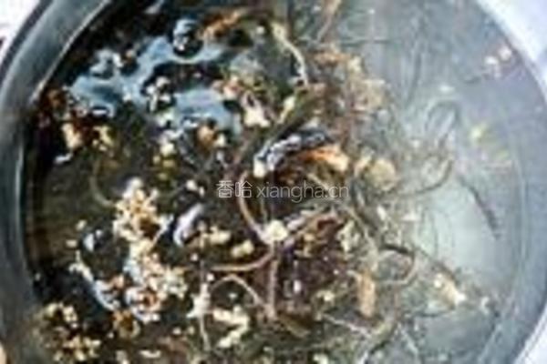 韩式拌蕨菜的做法图解1