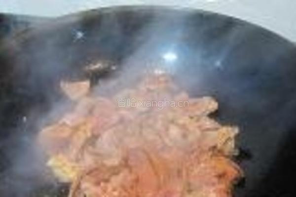 酸菜炒猪心的做法图解5