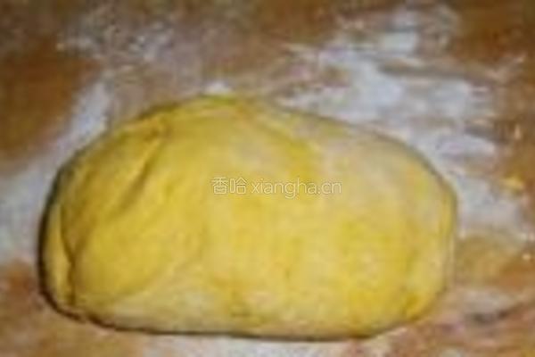 玫瑰馅南瓜饼的做法图解3