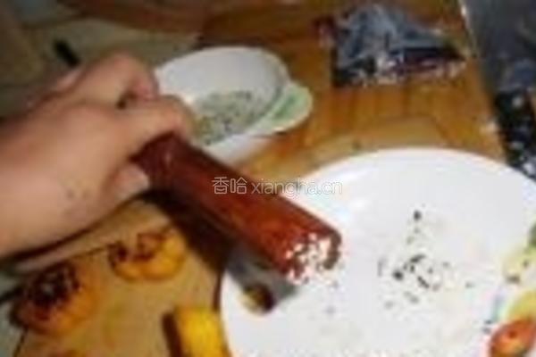 玫瑰馅南瓜饼的做法图解9