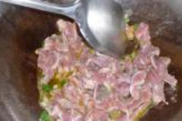 糖醋肉丝豆芽的做法图解4