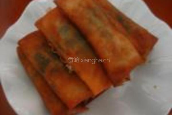 杂烩春卷的做法图解5