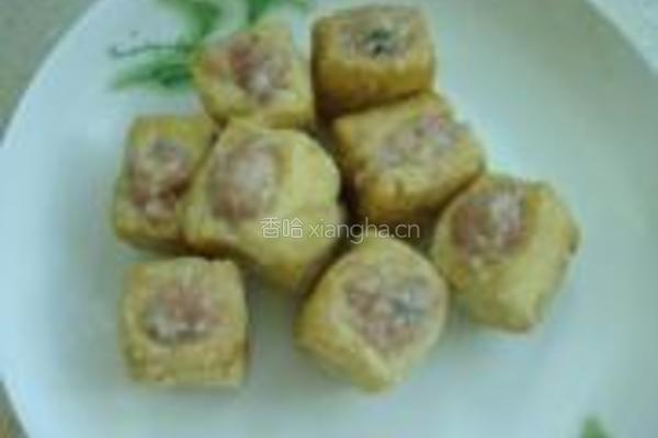 红烧芋头豆腐肉包的做法图解10