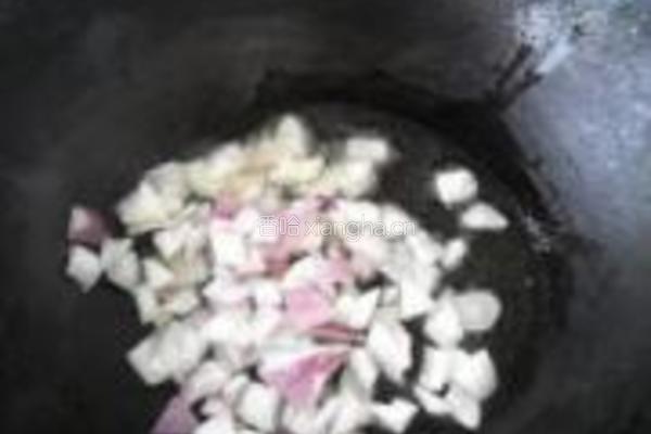 菠萝桃花虾的做法图解3