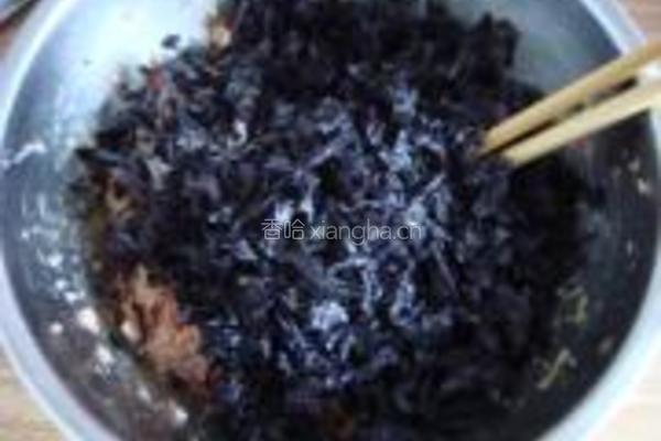 紫菜虾皮肉饺的做法图解4