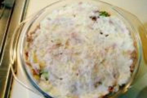 金枪鱼焗饭的做法图解20