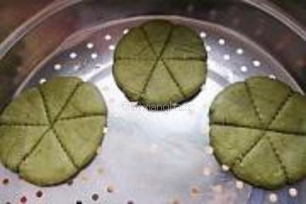 绿茶荷叶夹的做法图解8
