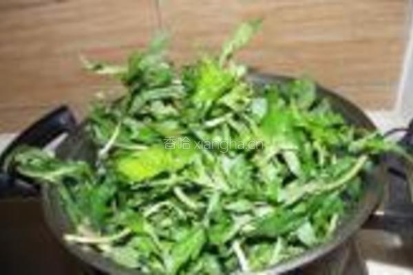 马兰头拌香干的做法图解1