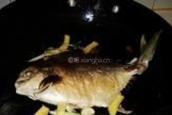 红烧银鲳鱼的做法图解4