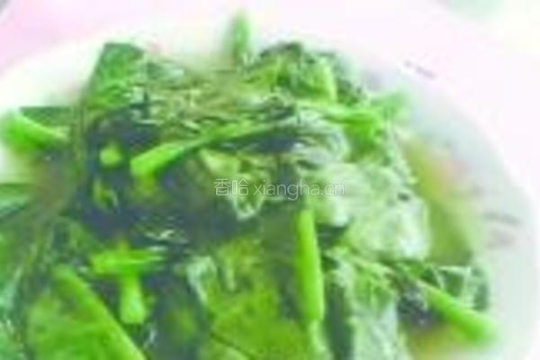清炒木耳菜的做法图解5