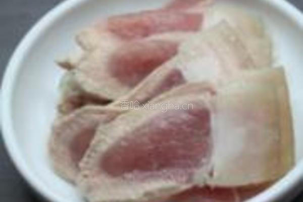 私家回锅肉的做法图解2