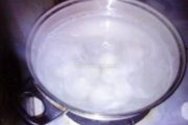 巧克力豆沙汤圆的做法图解10