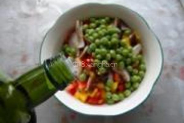蜜汁梅肉荷叶饭的做法图解7
