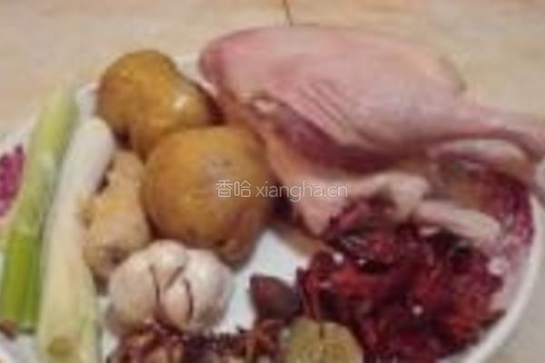 香辣鸭的做法图解1
