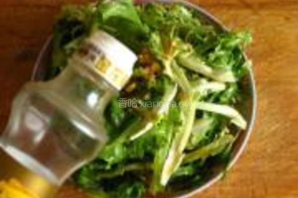凉拌苦菊的做法图解4
