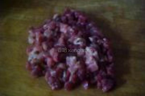莲藕香菇肉蒸包的做法图解2
