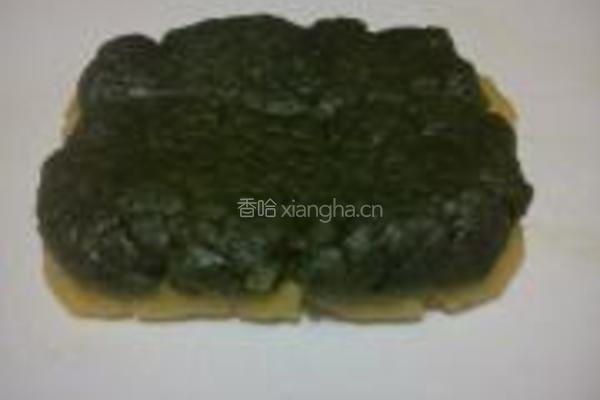 抹茶小石头饼干的做法图解6