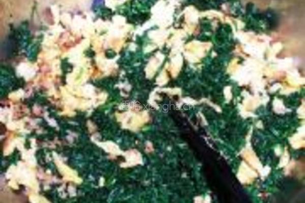 荠菜海米饺子的做法图解6