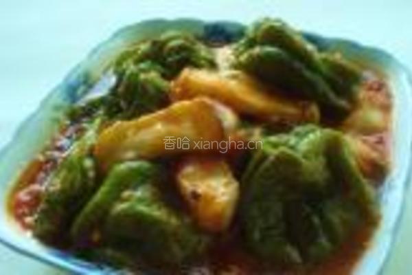 虎皮辣烧茄子的做法图解12