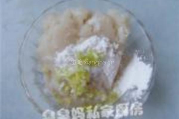 三色鱼丸的做法图解3