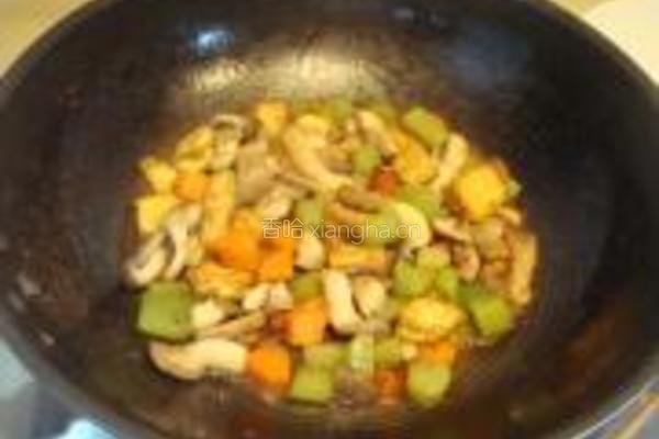 彩蔬烩豆腐的做法图解10