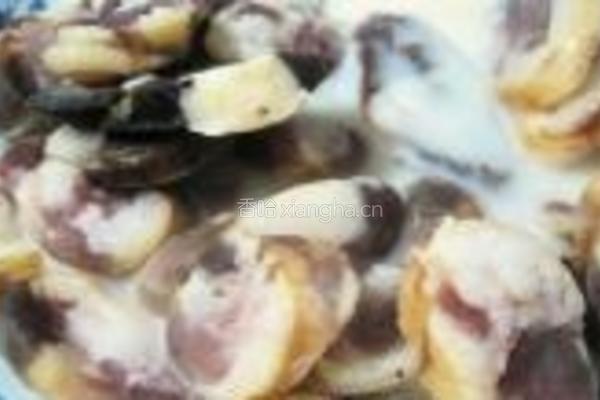 荞头炒香肠的做法图解2