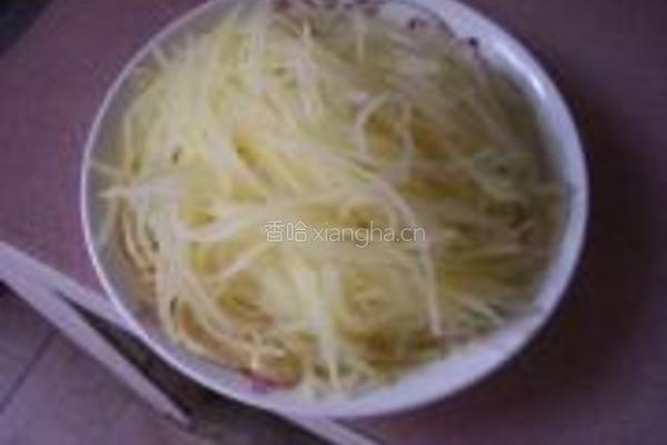 凉拌土豆丝的做法图解6