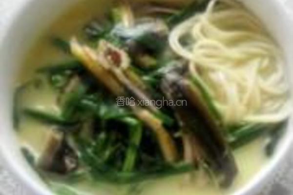 黄鳝鱼汤面的做法图解8