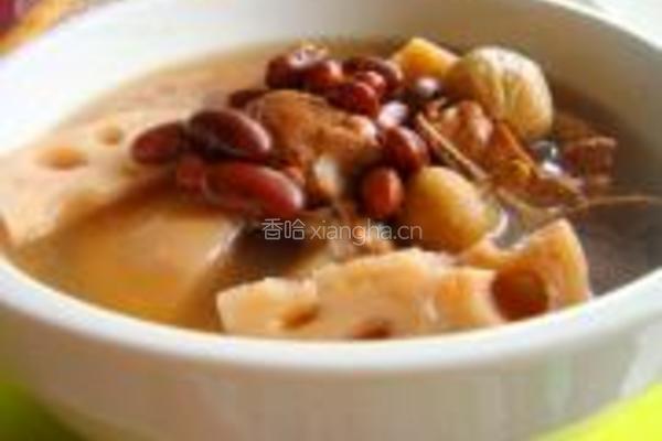 红腰豆莲藕猪骨汤的做法图解7