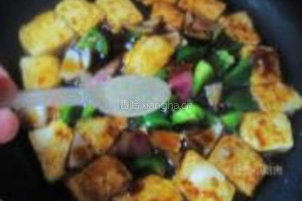 黑椒烧汁嫩豆腐的做法图解8