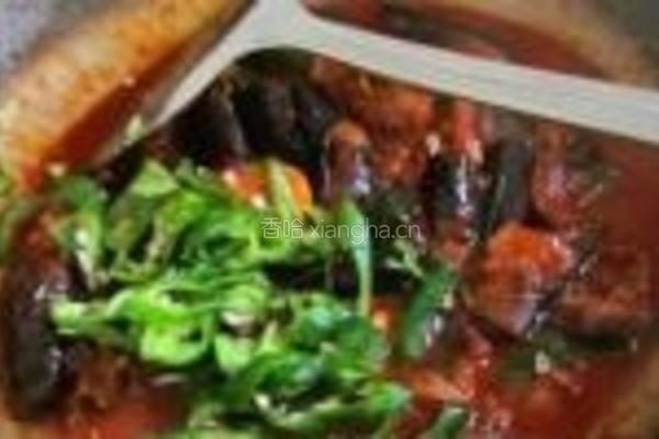 烧虎皮茄子的做法图解11