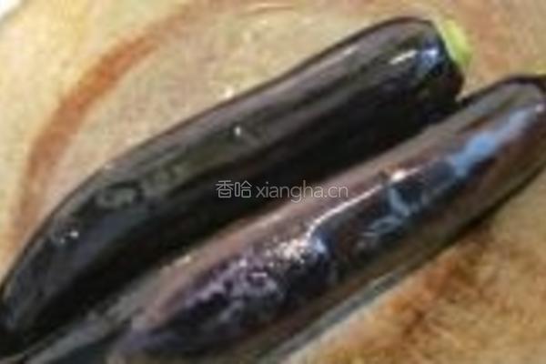 烧虎皮茄子的做法图解3