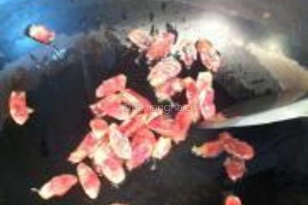 广式腊肠炒荷兰豆的做法图解5