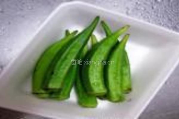 秋葵牛肉卷的做法图解2