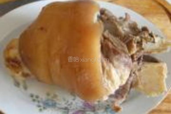 白卤肘子的做法图解8