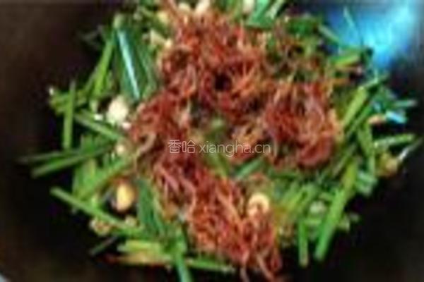 银鱼小炒的做法图解8