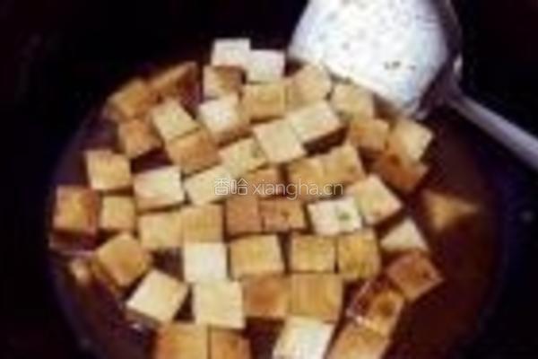 鲜虾大蒜烧豆腐的做法图解9