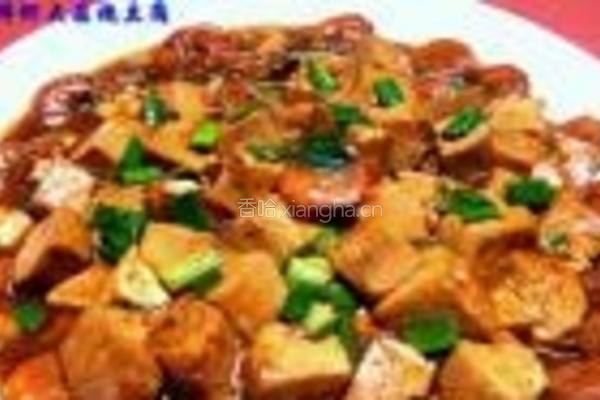 鲜虾大蒜烧豆腐的做法图解14