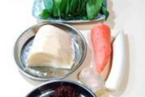 干烧冬笋的做法图解1