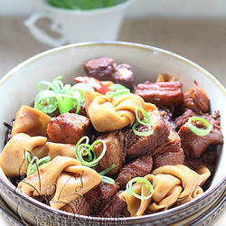 千张结烧肉的做法[图]