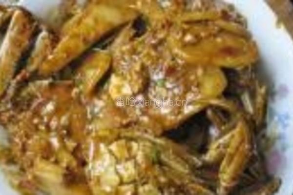 咸蛋毛蟹炒年糕的做法图解17