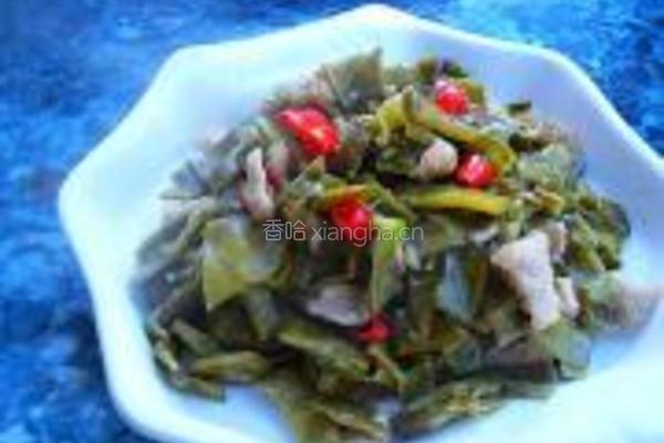 煸炒酸扁豆的做法图解12