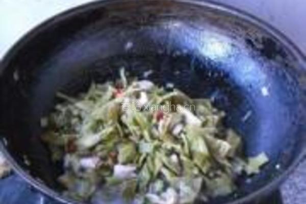 煸炒酸扁豆的做法图解9