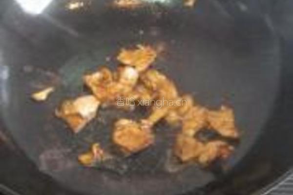扁豆花肉片糯米粥的做法图解4