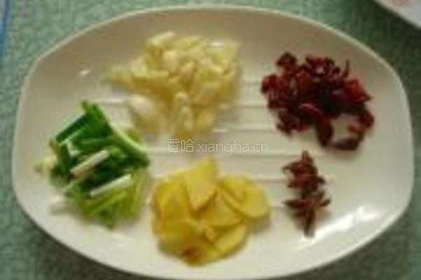 酸豆角烧鸭的做法图解3